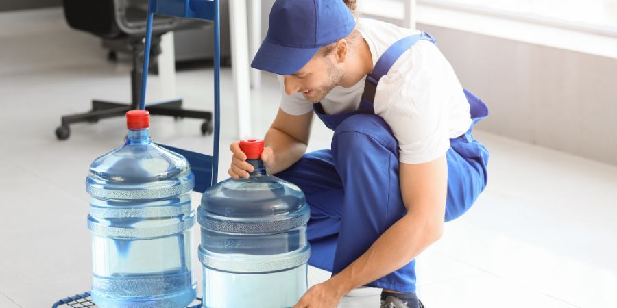 Acqua sul posto di lavoro