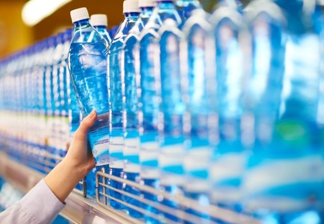 etichetta acqua minerali